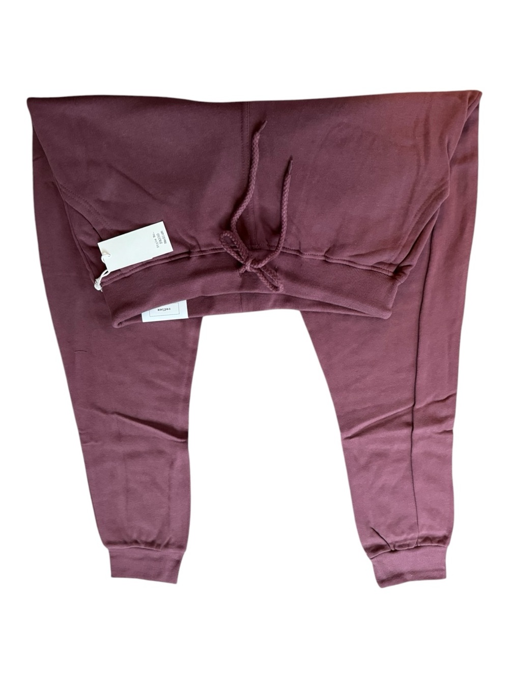 Womens Maroon/purple Jogger Sweatpants - Cozy Drawstring Bottoms